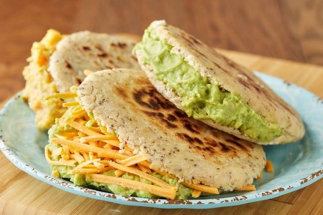 Order Healthy Arepa food online from Roots Juice Bar store, Miami on bringmethat.com