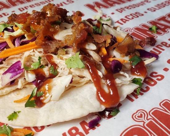 Order Naked Chicken Taco food online from Marinate store, West Hollywood on bringmethat.com