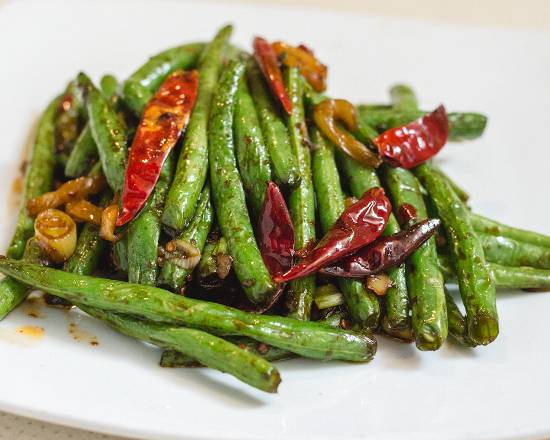 Order Sauteed String Beans Szechuan Style food online from One fish two fish asian cafe store, Washington on bringmethat.com