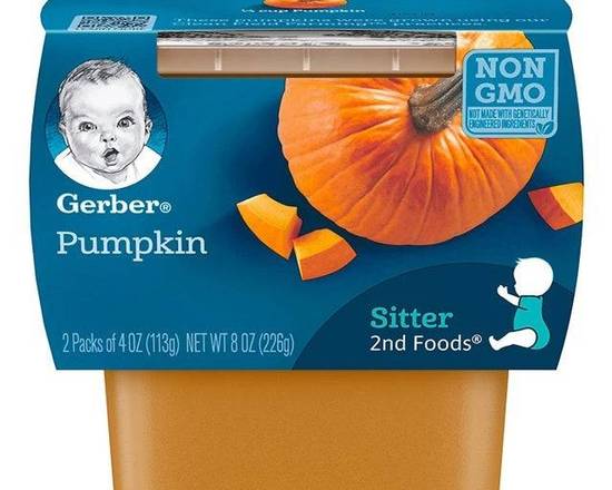 Order (1 two pack) Gerber Purees 2nd Foods Veggie & Fruit Variety Pack, 8 Ounces (randomly selected) food online from Turbo Merce store, Alpharetta on bringmethat.com