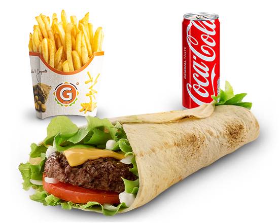 Menu wrap steak