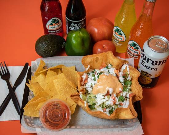 Order Veggie Tortilla Bowl food online from Mr. Burrito Grill store, Red Bank on bringmethat.com