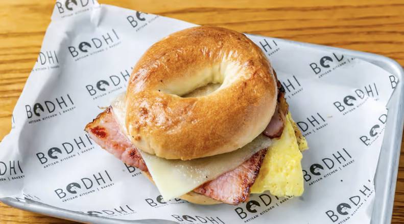 Order Brooklyn Bagel food online from Bodhi Cafe &amp; Bakery store, Corvallis on bringmethat.com