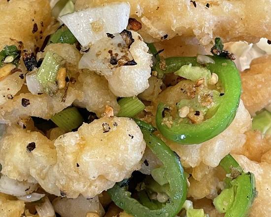 Order Squid with Salt and Pepper food online from Lee's BBQ + Boba store, Cudahy on bringmethat.com