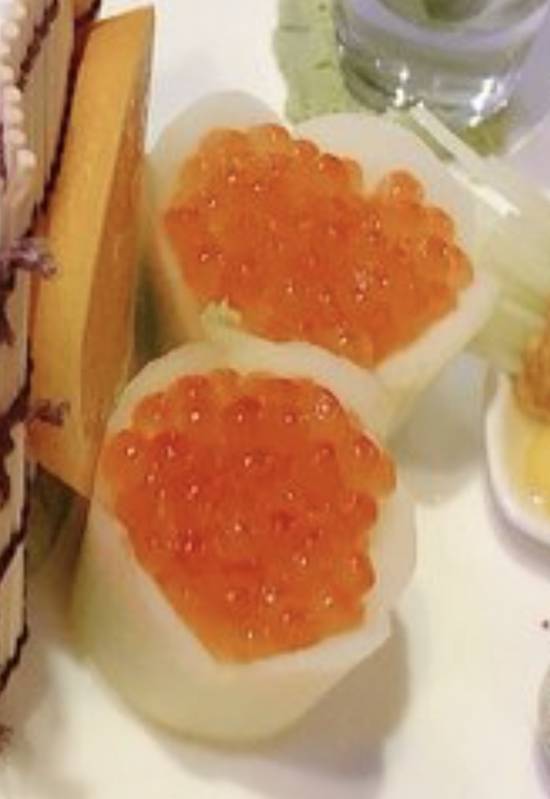 Order Ikura Sushi food online from Sushi Bear Sushi & Grill store, Jacksonville on bringmethat.com