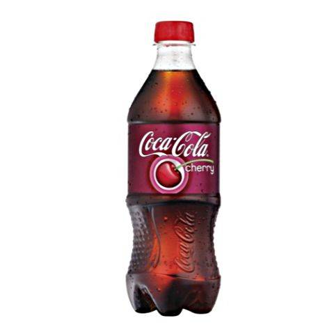 Order Coke Cherry 20oz food online from Stripes store, Houston on bringmethat.com