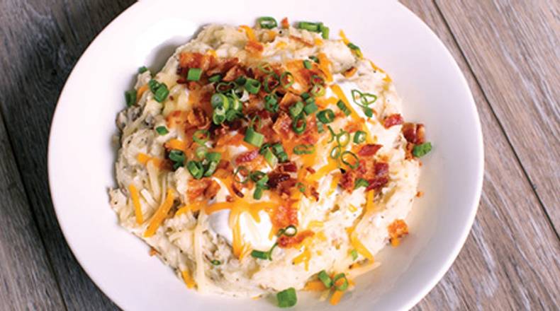 Order Loaded Mashed Platter  food online from Aussie Grill store, San Diego on bringmethat.com