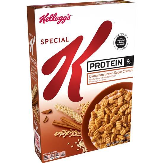 Order Special K Cinnamon Brown Sugar Crunch Protein Breakfast Cereal, 11 OZ food online from Cvs store, WESTON on bringmethat.com