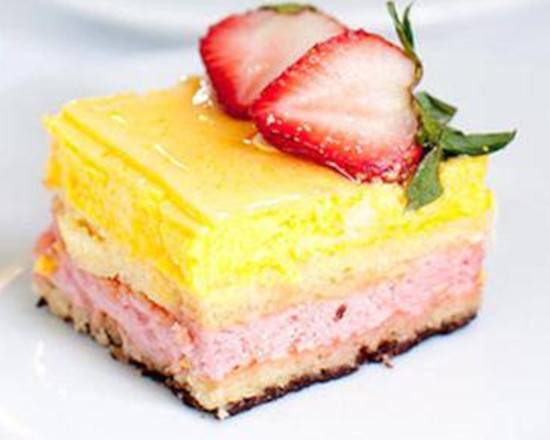 Order Strawberry Mango Mousse (Individual) food online from Belle Pastry store, Bellevue on bringmethat.com