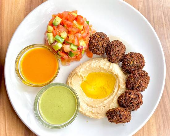 Order Falafel Platter food online from Miriam Restaurant store, New York on bringmethat.com