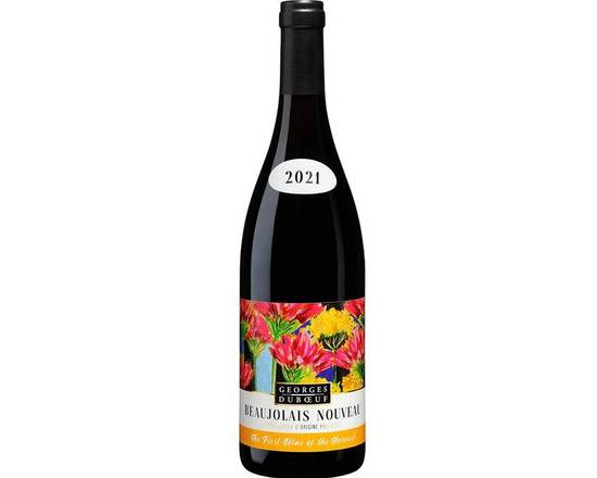 Order Georges Duboeuf -  Beaujolais Nouveau 2021 (New Harvest) food online from Santa Monica Liquor store, Santa Monica on bringmethat.com