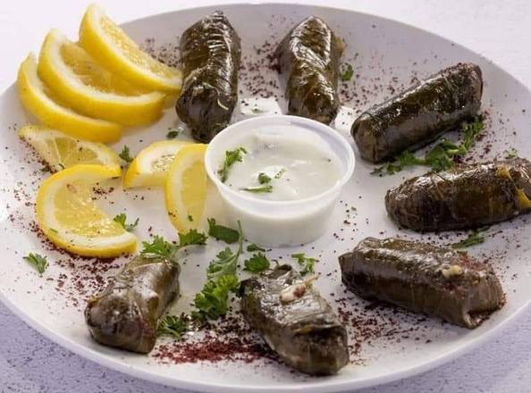 Order Grape Leaves (7 pcs) food online from Mama Mia Italian Cuisine store, Knoxville on bringmethat.com