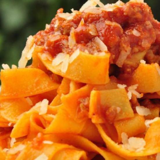Order Pappardelle Ragout food online from Pecorino store, Los Angeles on bringmethat.com