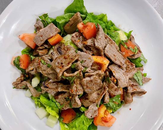 Order Spicy Beef Salad food online from Baramee Thai Restaurant store, San Pedro on bringmethat.com