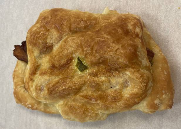 Order Triple Meat Croissant (Kolaches)  food online from Hawk Donuts store, Heath on bringmethat.com