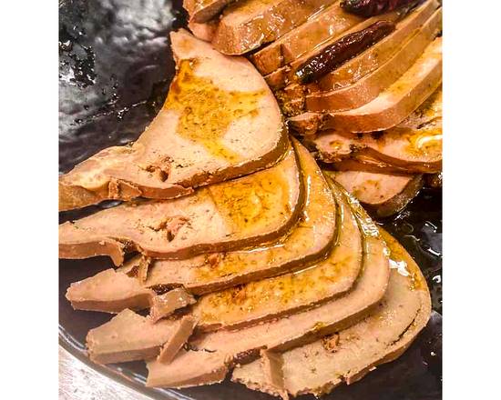 Order 卤猪肝 Braised Pork Liver food online from Meandcrepe store, Rowland Heights on bringmethat.com