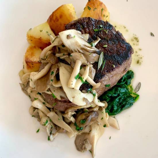 Order Filetto Di Manzo Boscaiola food online from Bar Toscana store, Los Angeles on bringmethat.com