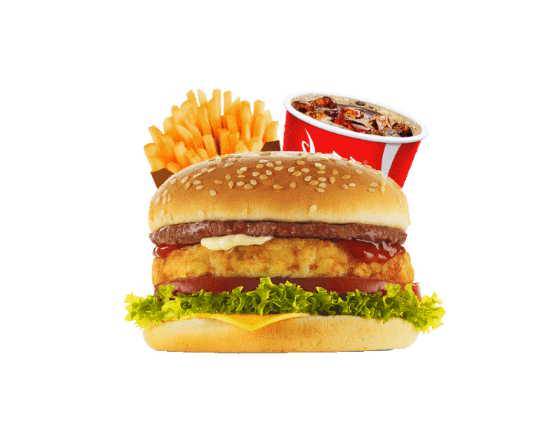 Menu Booom Burger