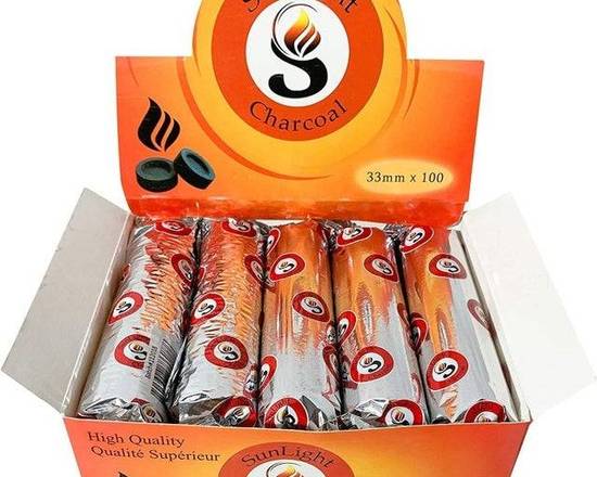 Order ((1) pack )Quick Light Charcoal Tablets – Charcoal Disk Lights – 33 mm Resin Burner Rolls – Pack of 10 food online from Turbo Merce store, Alpharetta on bringmethat.com