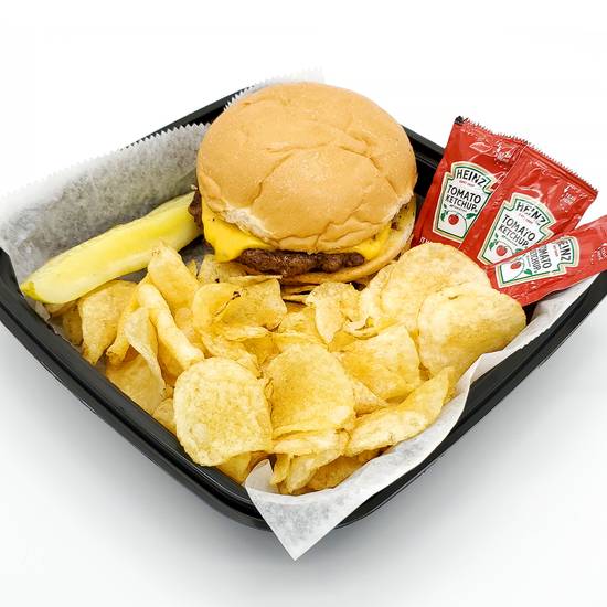 Order Kids Cheeseburger food online from Frenchy To Go store, Clearwater on bringmethat.com