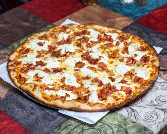 Order 16” Honey Bacon with Ricotta food online from Marco Pizzeria & Restaurant store, Branford on bringmethat.com