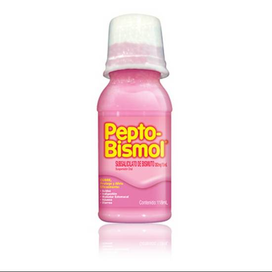 Order Pepto Bismol (4 Oz) food online from Santa Monica Liquor store, Santa Monica on bringmethat.com