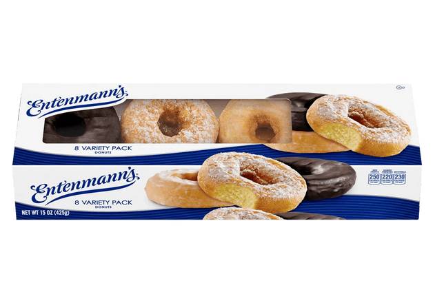 Order Entenmann's 8 Pk Variety Donuts 15 oz food online from Wawa store, Downingtown on bringmethat.com