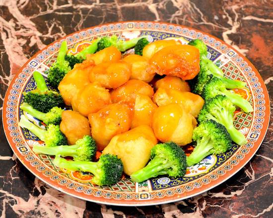 Order Sweet and Sour Chicken food online from Hong-Kong Chinese Restaurant store, Port Saint Lucie on bringmethat.com