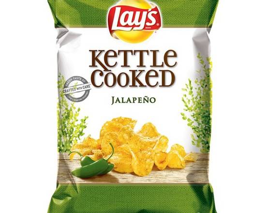 Order Lays Kettle cooked Jalapeno 2.5oz food online from Fresko Market store, Miami on bringmethat.com