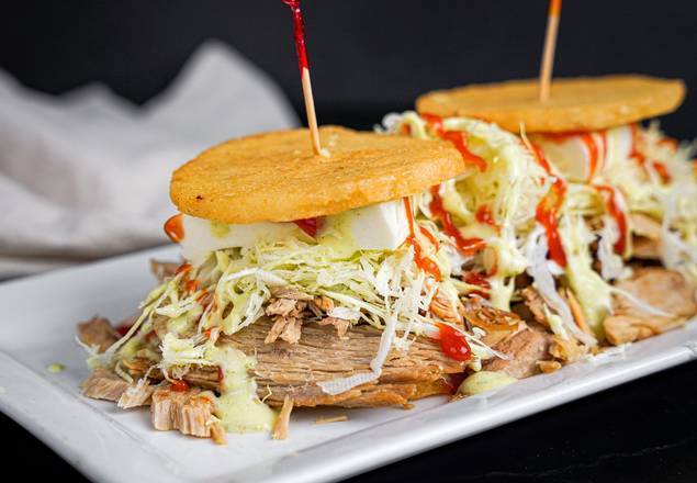 Order Arepa las sifrinas food online from Sabor Venezolano Kendall store, Miami on bringmethat.com