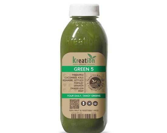 Order Green #5 food online from Kreation Kafe store, Santa Monica on bringmethat.com