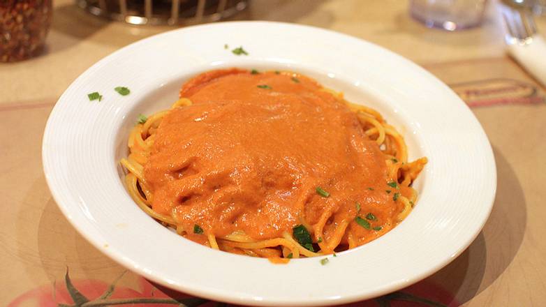 Order Side Pasta Pink Sauce food online from Mama Theresa's store, Westbury on bringmethat.com