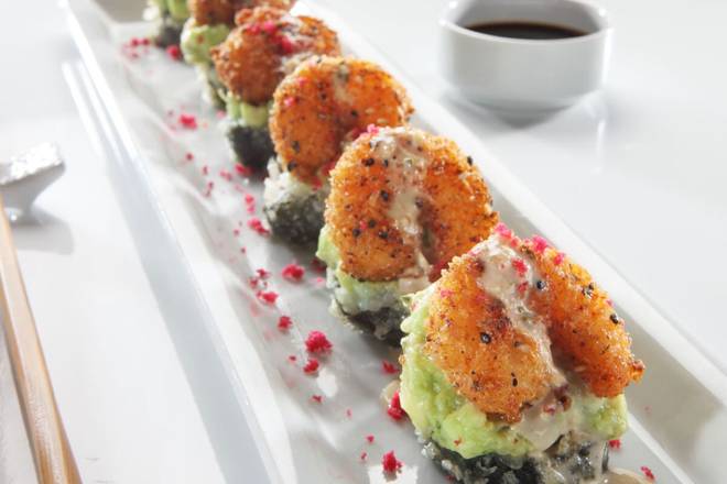 Order “RA”CKIN’ ROLL food online from Ikura Sushi Lounge store, Coral Gables on bringmethat.com