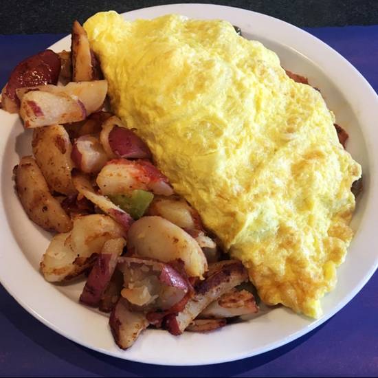 Order Plain Omelette food online from Vivian Millennium Cafe store, Studio City on bringmethat.com
