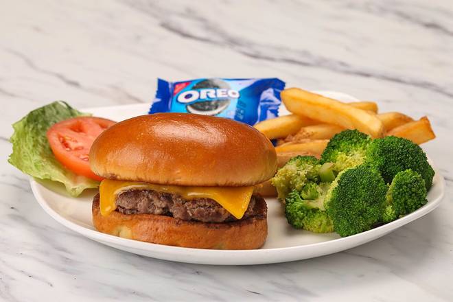 Order Kids Burger food online from Firebirds Wood Fired Grill store, Knoxville on bringmethat.com
