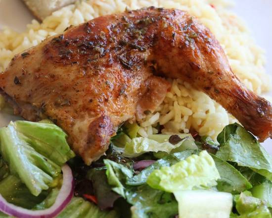 Order Greek Chicken Dinner food online from Savory Salads store, Arlington Heights on bringmethat.com
