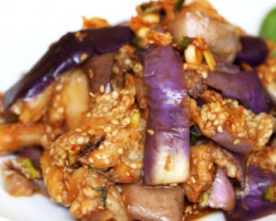 Order Eggplant-Single serving food online from Gangnam Korean Restaurant store, Jacksonville on bringmethat.com