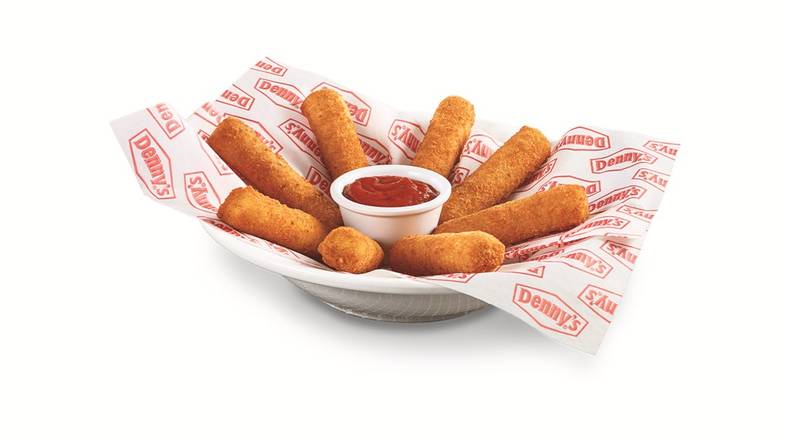 Order Mozzarella Cheese Sticks food online from Denny's store, TAMPA on bringmethat.com