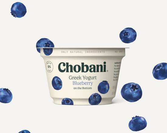 Order Chobani Greek Yogurt Blueberry 5.3Oz  food online from Fresko Market store, Miami on bringmethat.com