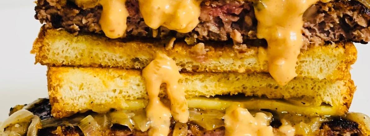 Order French Onion Patty Melt food online from Vspot Grille store, Dallas on bringmethat.com