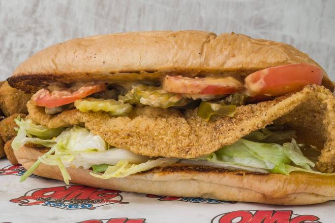 Order Fish PoBoy food online from Omg Seafood To Go store, Houston on bringmethat.com