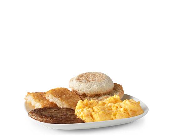Order Big Breakfast With Muffin food online from Mcdonald store, Half Moon Bay on bringmethat.com
