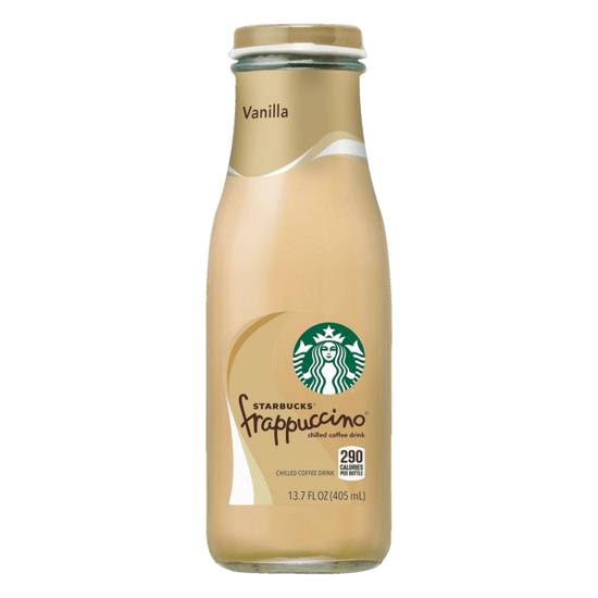 Order Starbucks Frappuccino Vanilla 13.7oz food online from Caseys Carry Out Pizza store, Eldridge on bringmethat.com