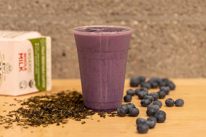 Order Blueberry Milk Tea 蓝莓奶茶 food online from One Plus store, Berkeley on bringmethat.com