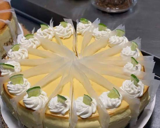 Order Keylime Cheesecake food online from Fussell Cake Company store, Lawrenceville on bringmethat.com
