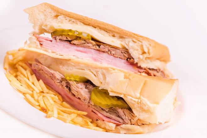 Order Sandwich Cubano food online from Miami Bakery Cafe store, Miami on bringmethat.com