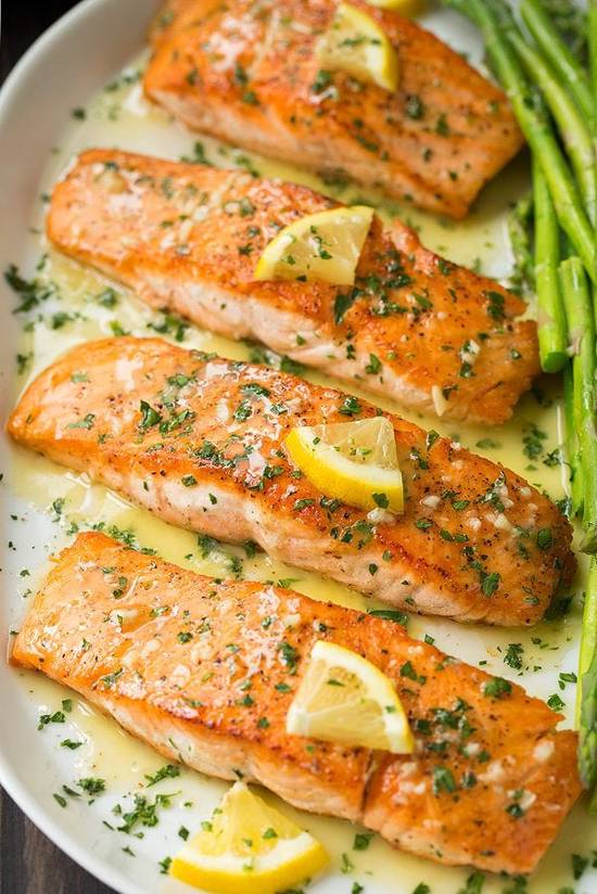Order A09.Salmon Fish Grilled with Butter food online from Fuji Revolving Sushi Bar store, Cypress on bringmethat.com