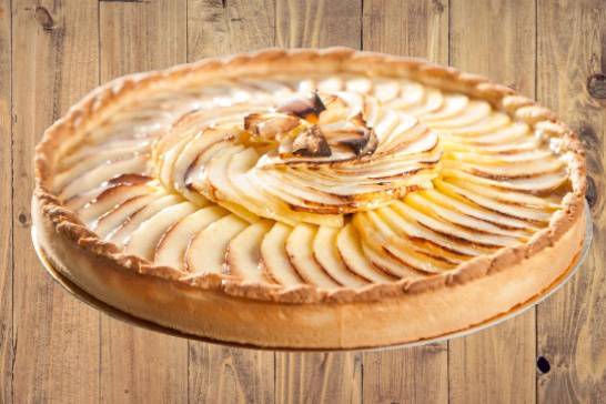 Tarte aux pommes normandes