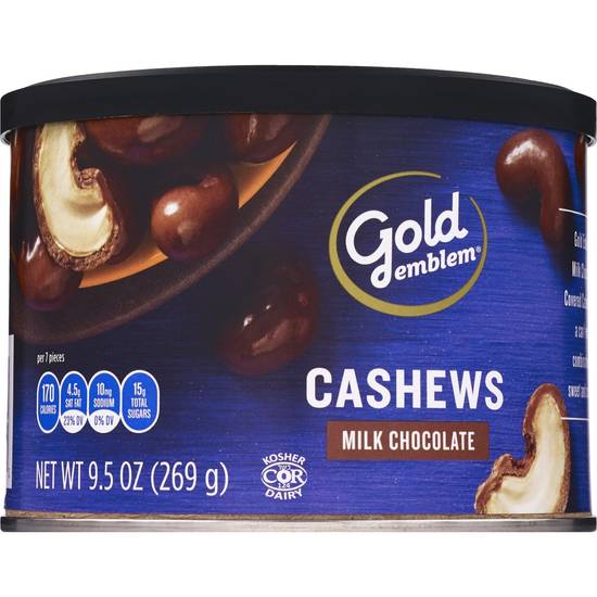 Order Gold Emblem Milk Chocolate Covered Cashews, 9.5 OZ food online from Cvs store, DOVER on bringmethat.com