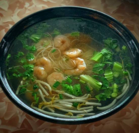 Order Shrimp Pho food online from Dalat Restaurant And Bar store, Dallas on bringmethat.com